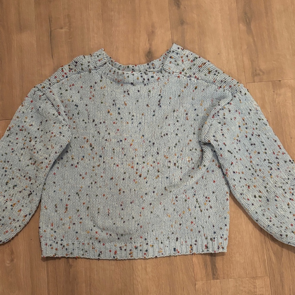Speckled Knit Sweater
